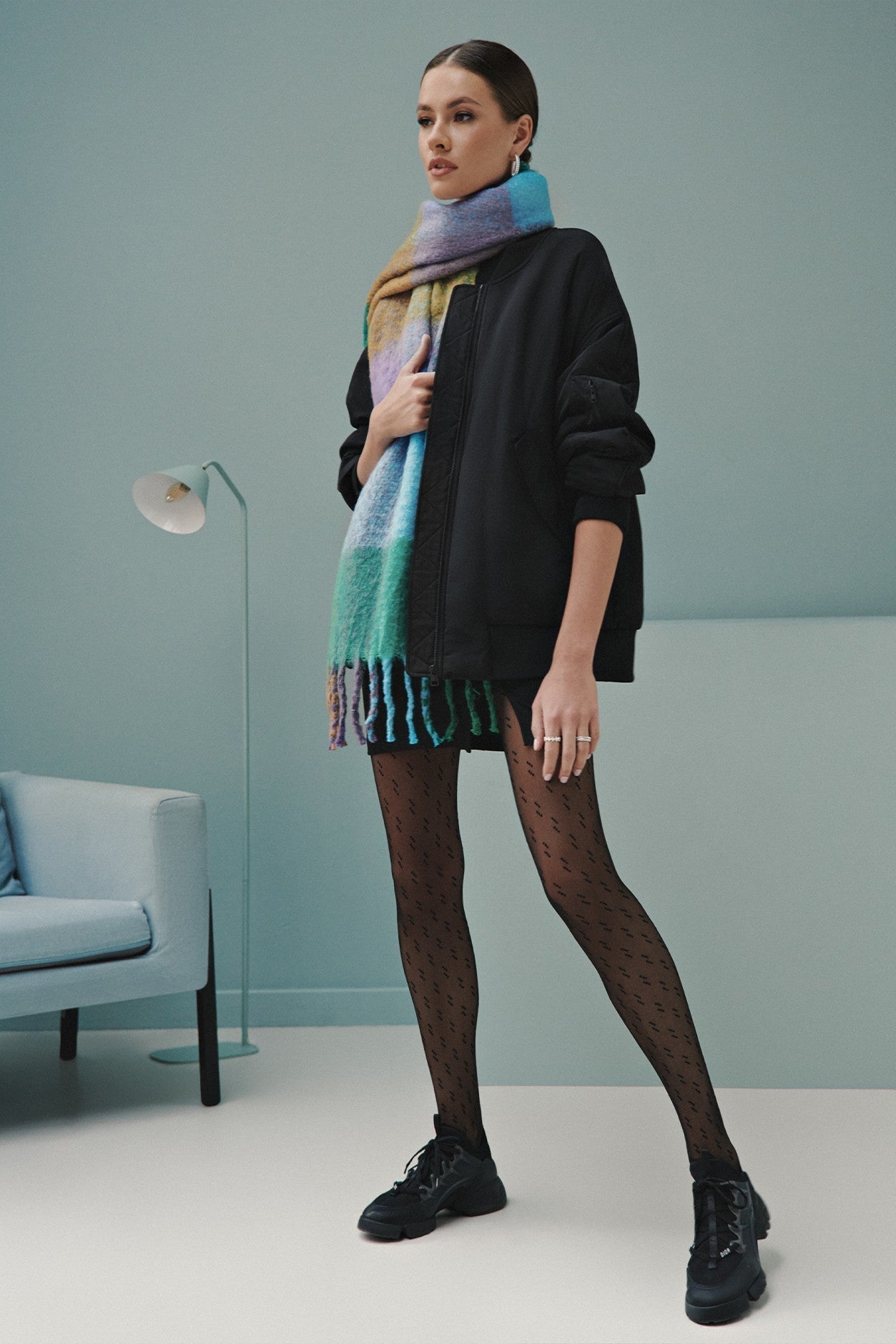 Tights Conte Street - Triple Dot Pattern