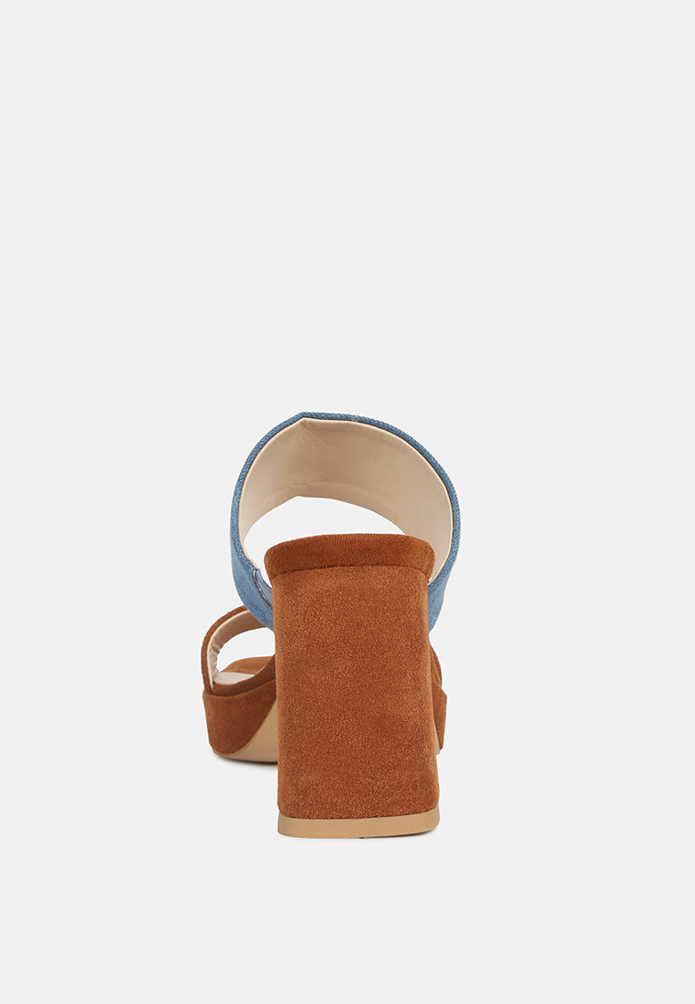 Eddlia Slip On Platform Sandals