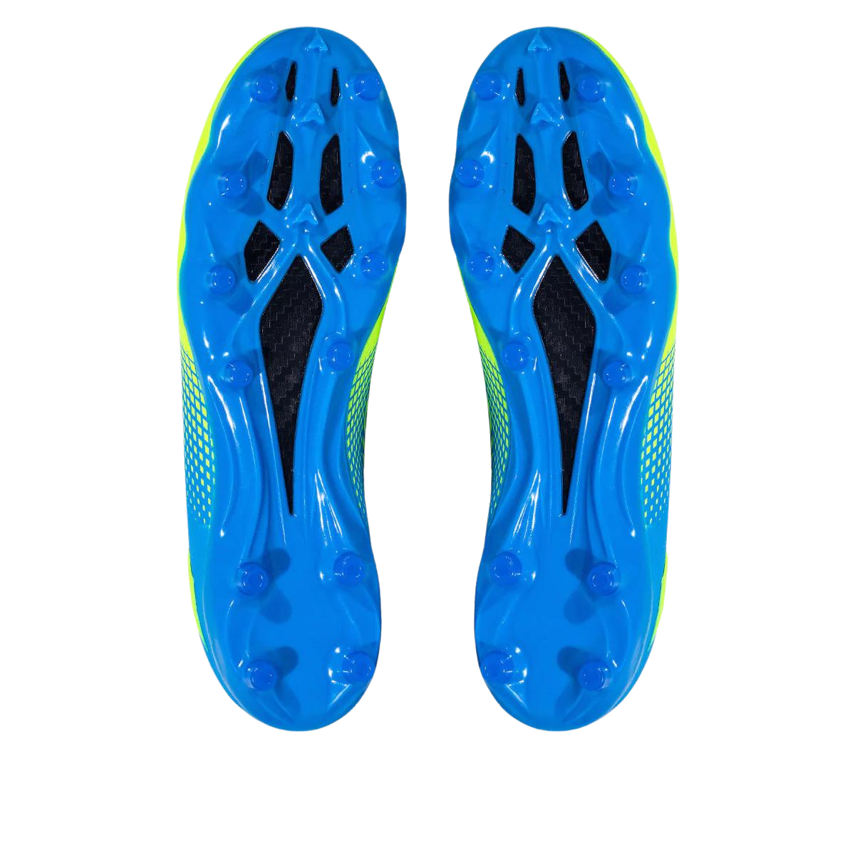 Quantum Energy All Purpose Columbia Blue & Slime Soccer Cleats