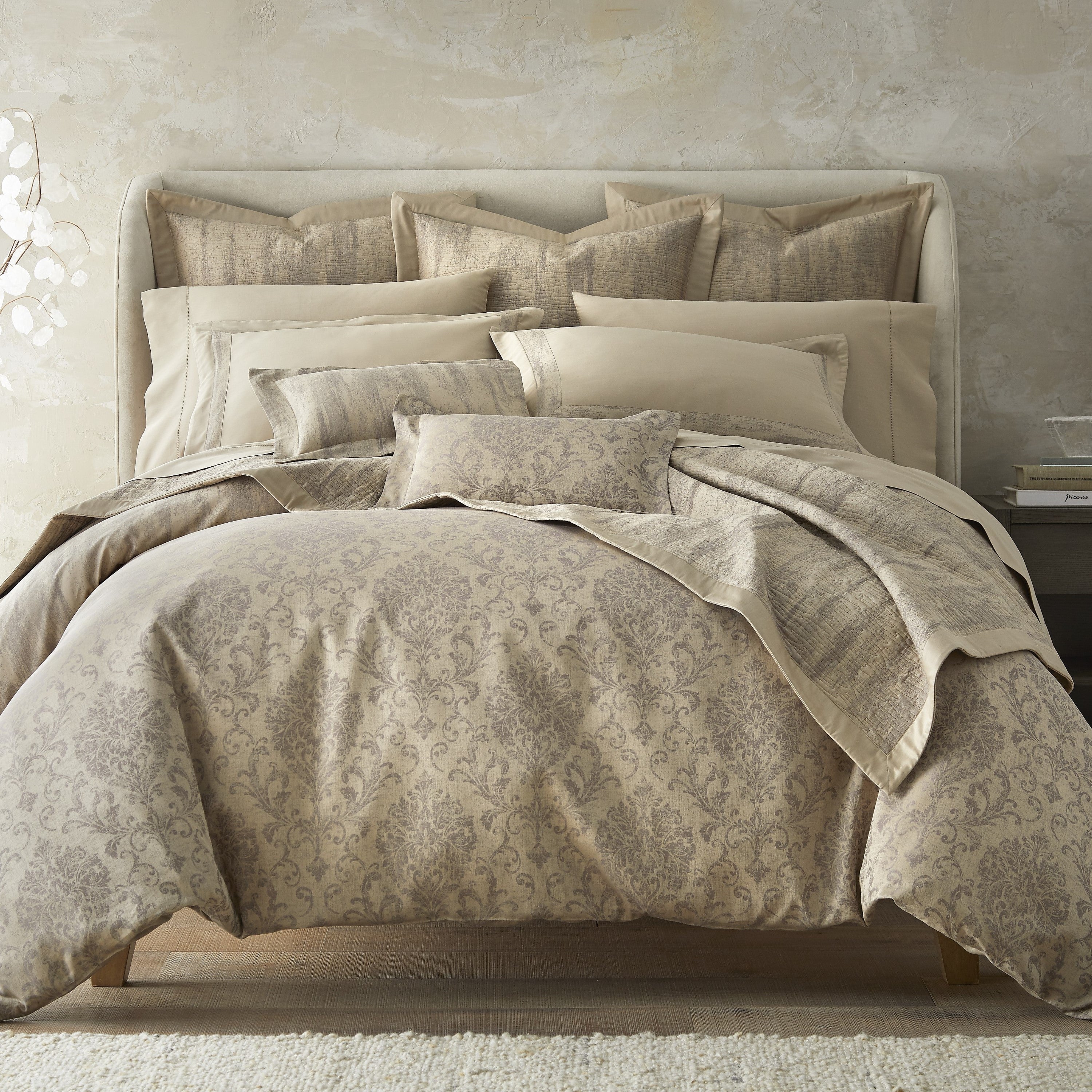 Eloise Quilted Coverlet (euro) Set