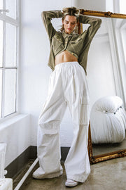 Forever By Your Side Woven Cargo Pants