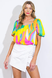 Beautiful Melody Woven Top