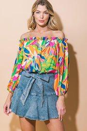 Entertain Me Woven Top