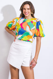 Coastal Vibes Woven Top