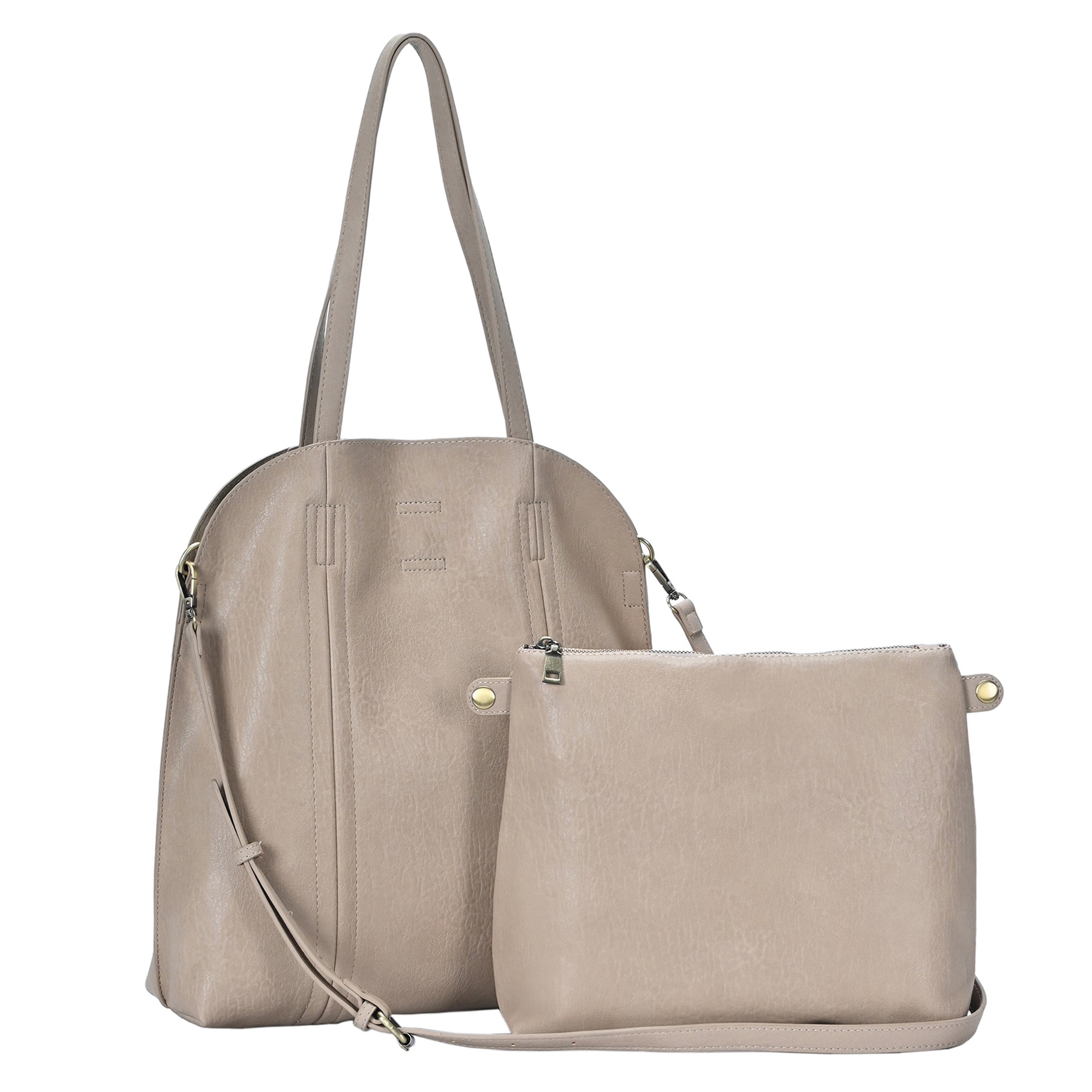 Faith 2 In 1 Detachable Pouch & Strap Tote