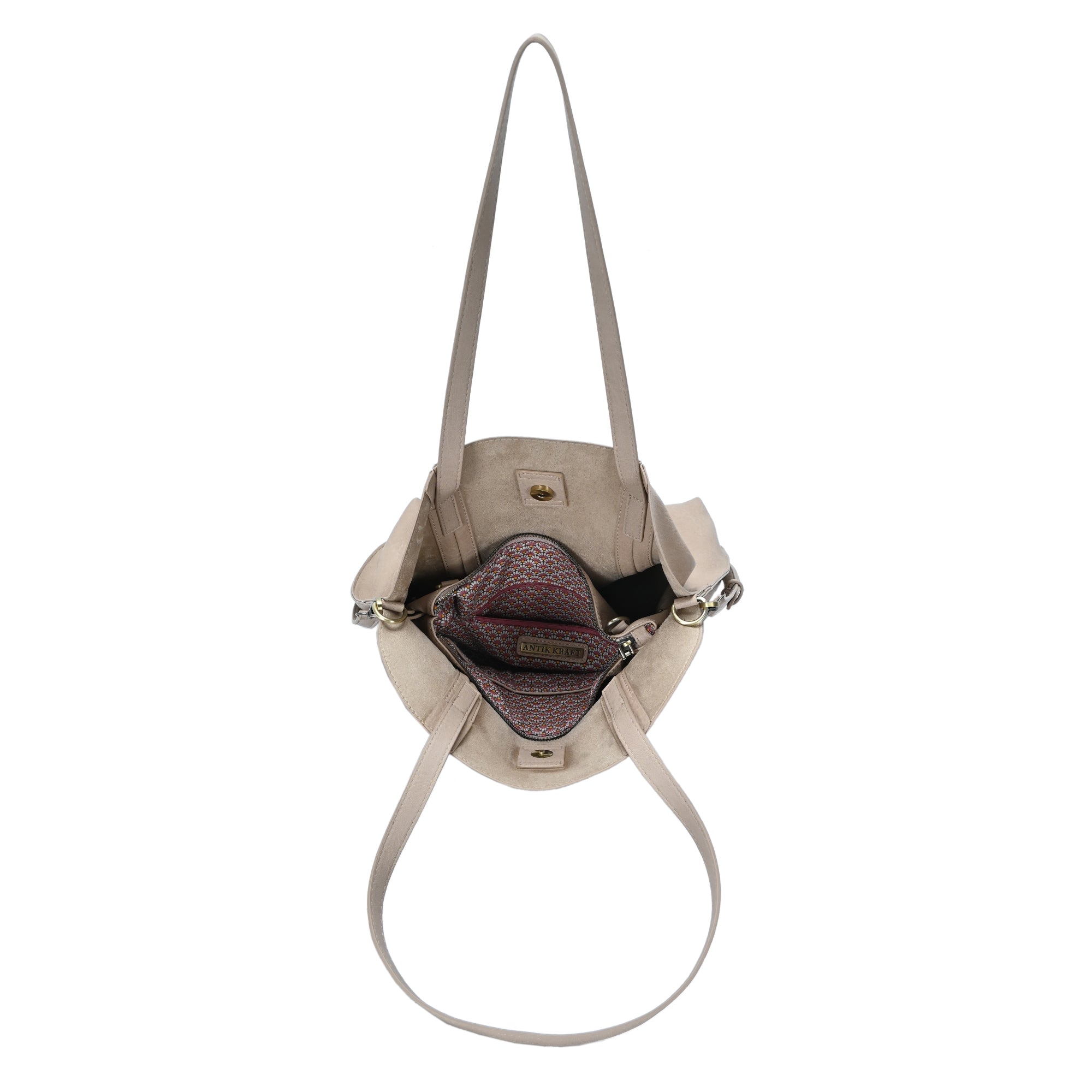 Faith 2 In 1 Detachable Pouch & Strap Tote