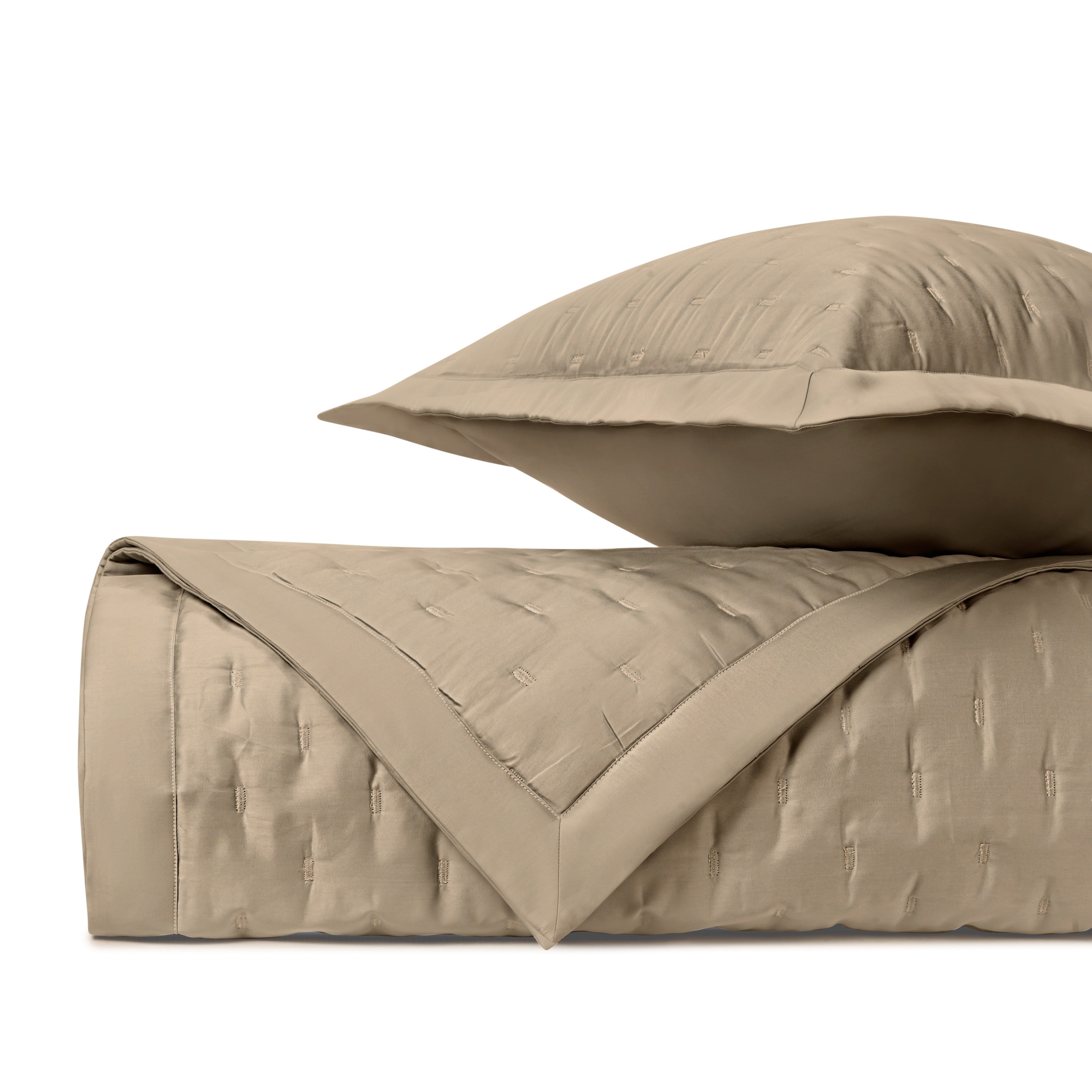 Fil Coupé (modal) Quilted Coverlet (euro) Set