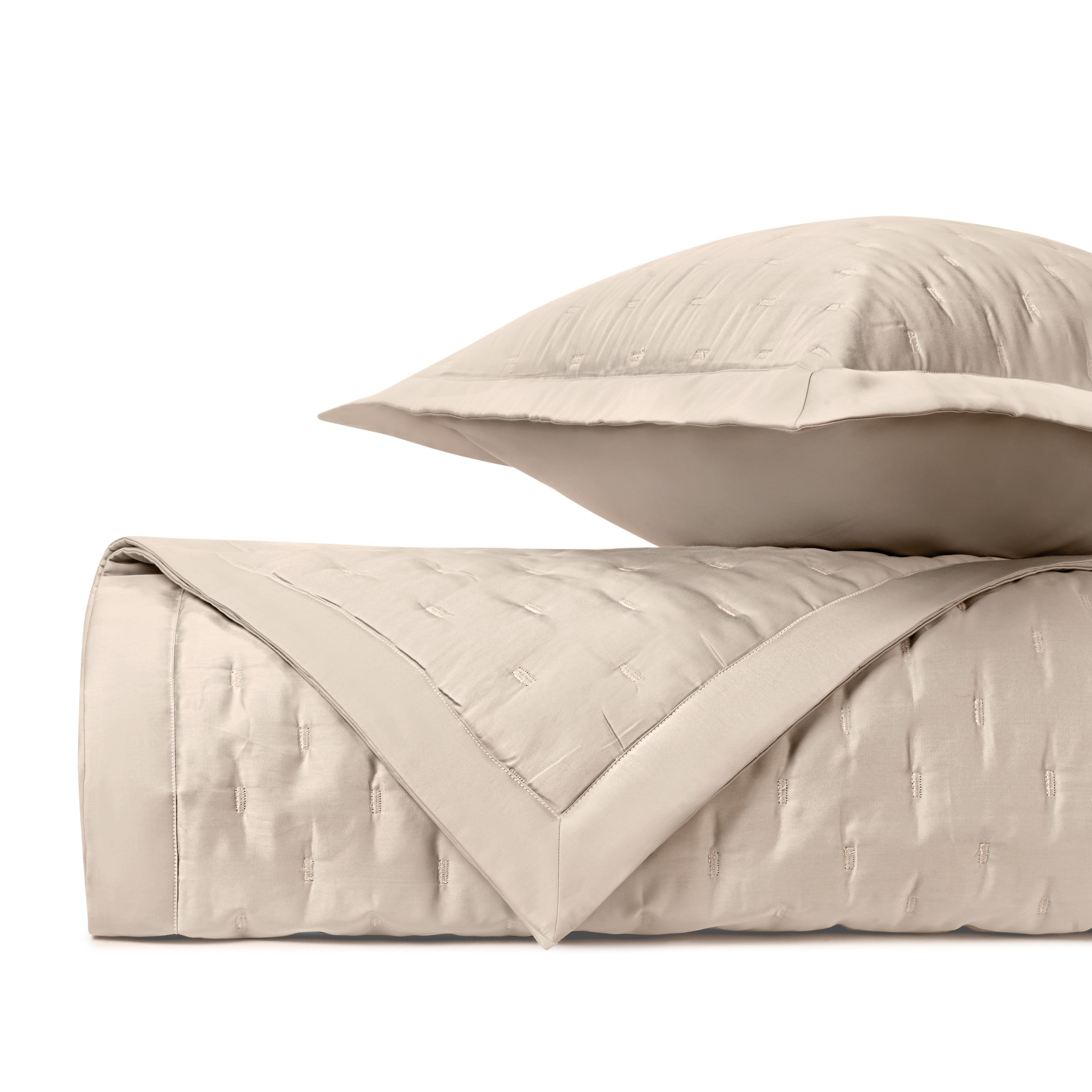 Fil Coupé Quilted Coverlet Set