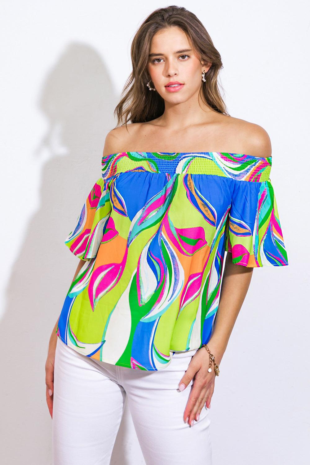 Home Of The Free Woven Top