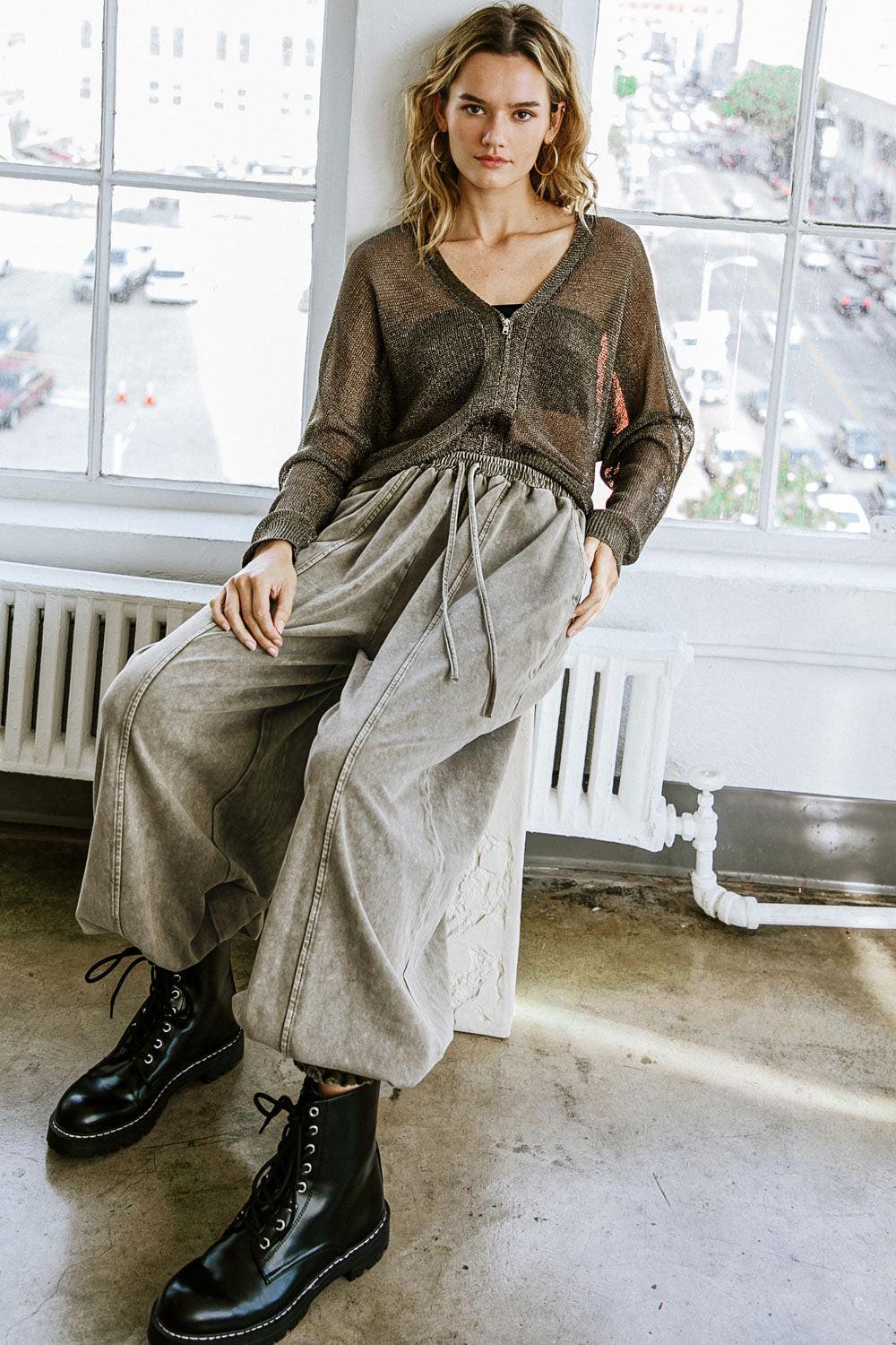 Here Goes Nothing Sweater Top