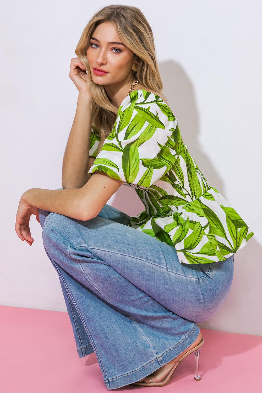 The Best Part Woven Top