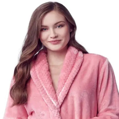 Women's Ultra Soft Plush Bathrobe | Includes Plus Size