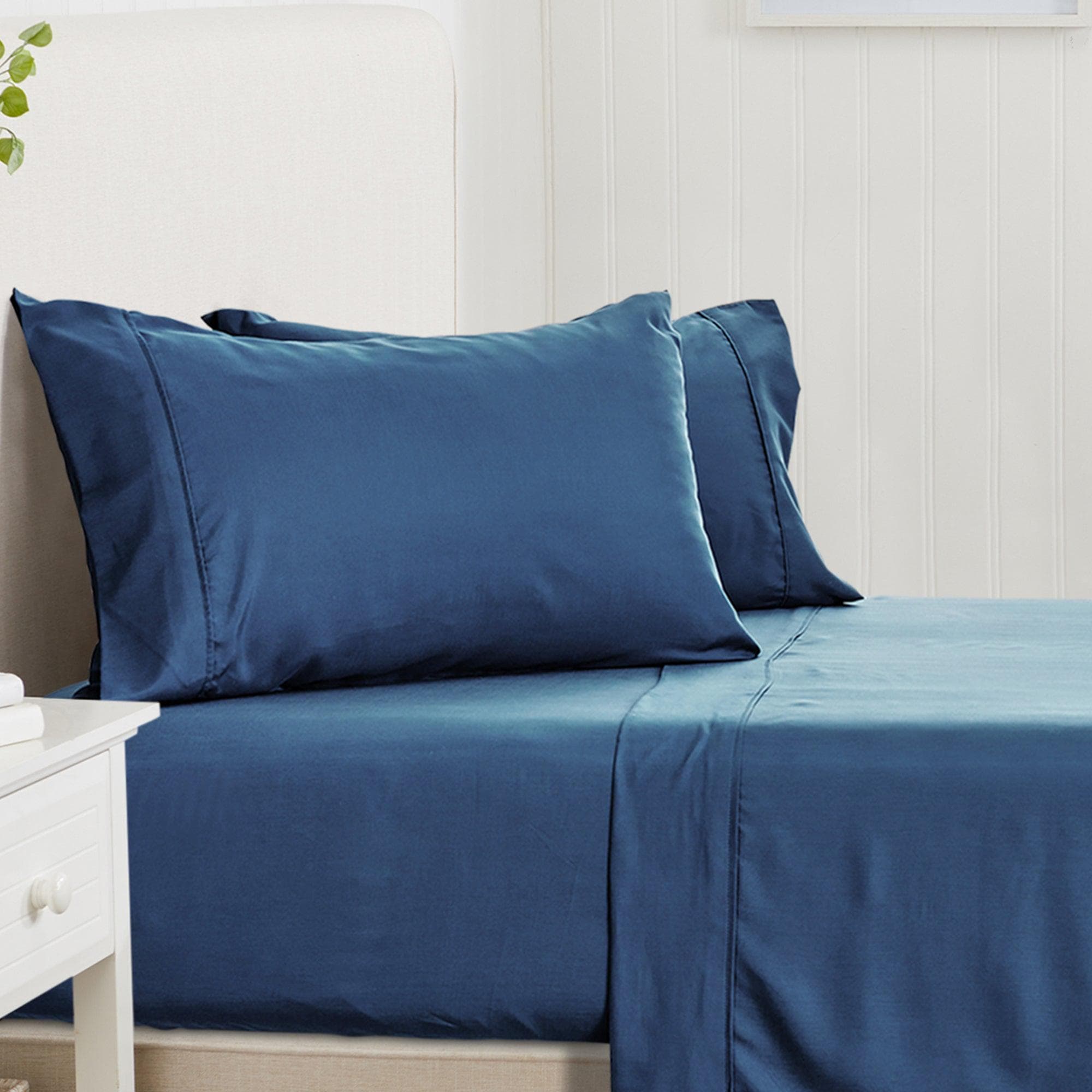 4 Piece Rayon Derived From Bamboo Sheet Set - Jordyn Collection