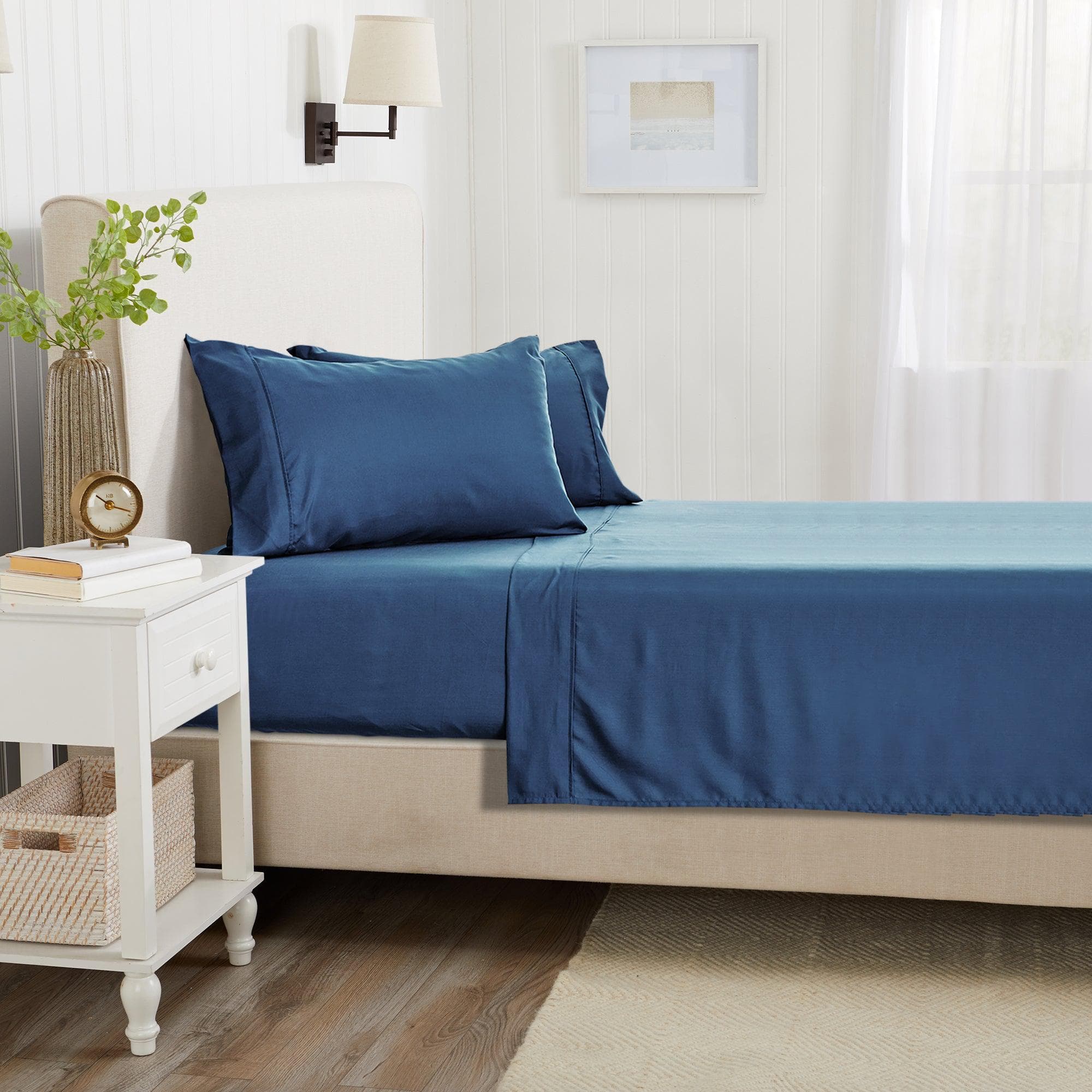 4 Piece Rayon Derived From Bamboo Sheet Set - Jordyn Collection