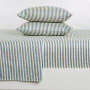 Striped Microfiber Sheet Set - Evette Collection