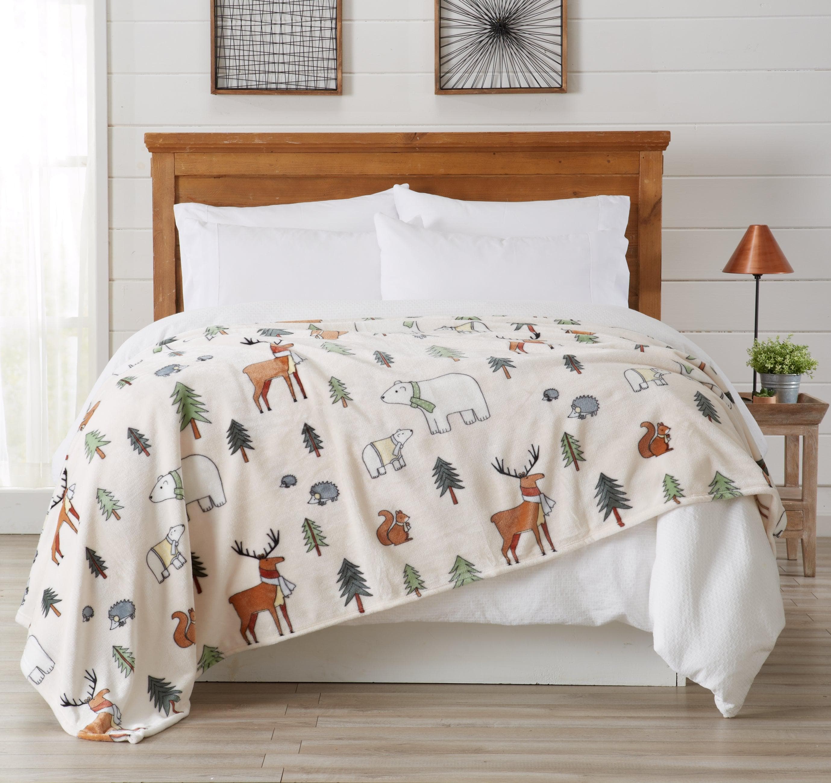 Velvet Throw Blanket - Pearl Collection