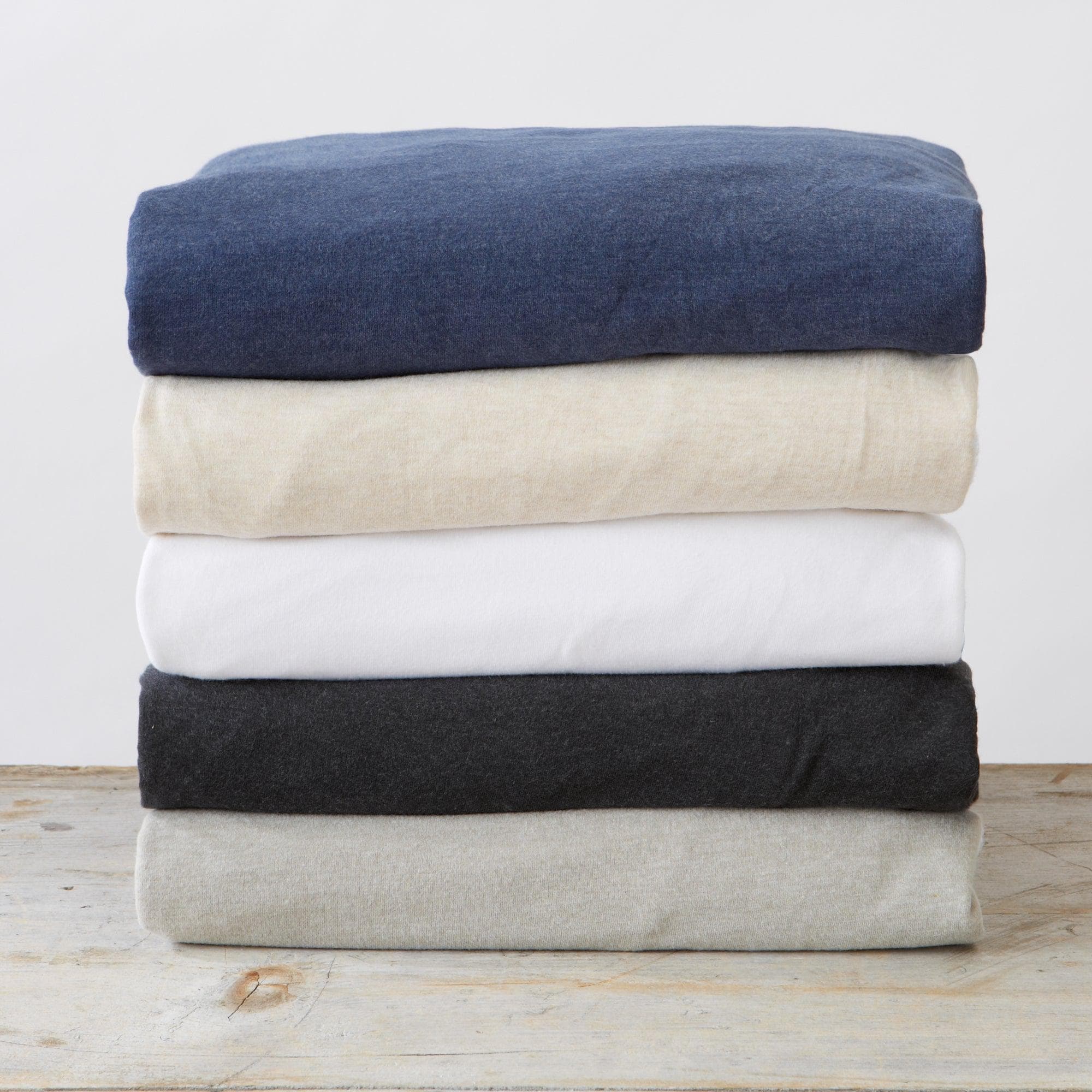 4-piece Flannel Jersey Sheet - Cozy Flex Collection