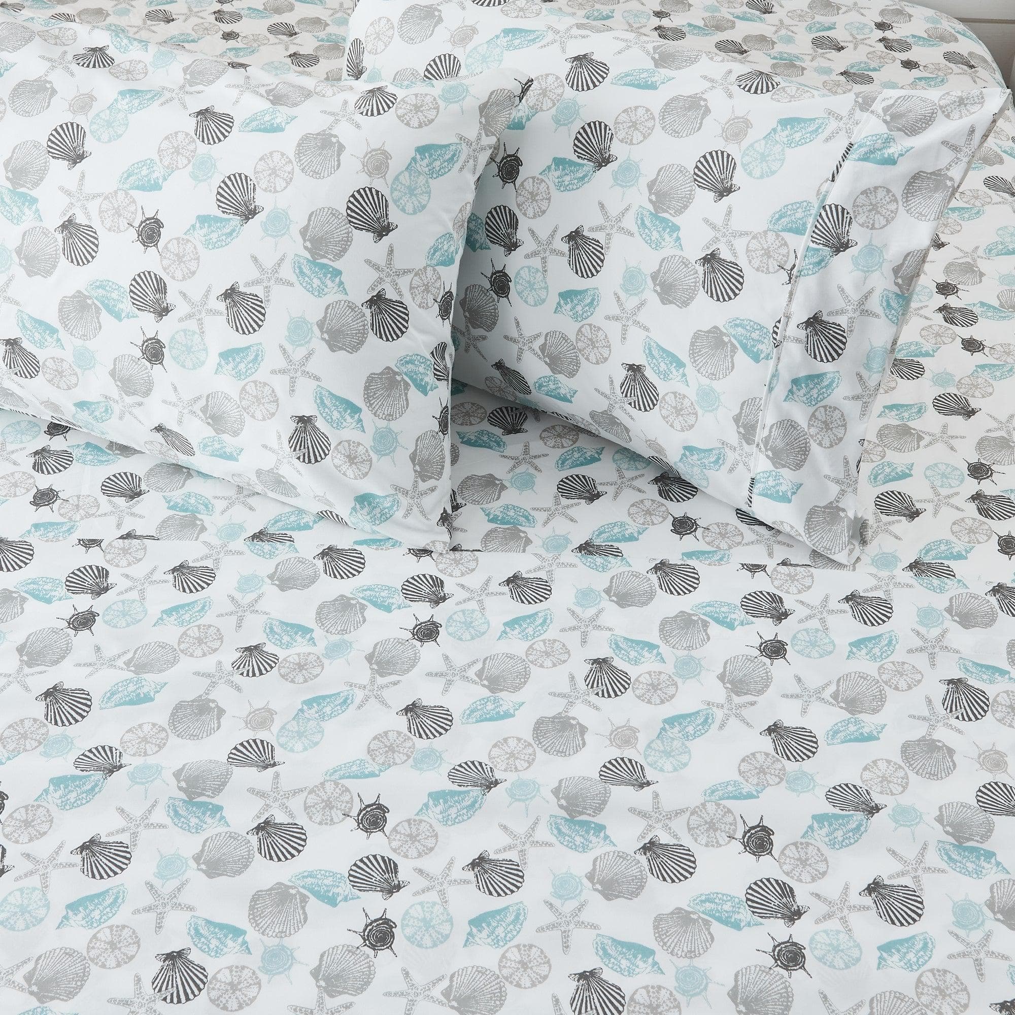 4-piece Coastal Microfiber Sheet - Newport Collection