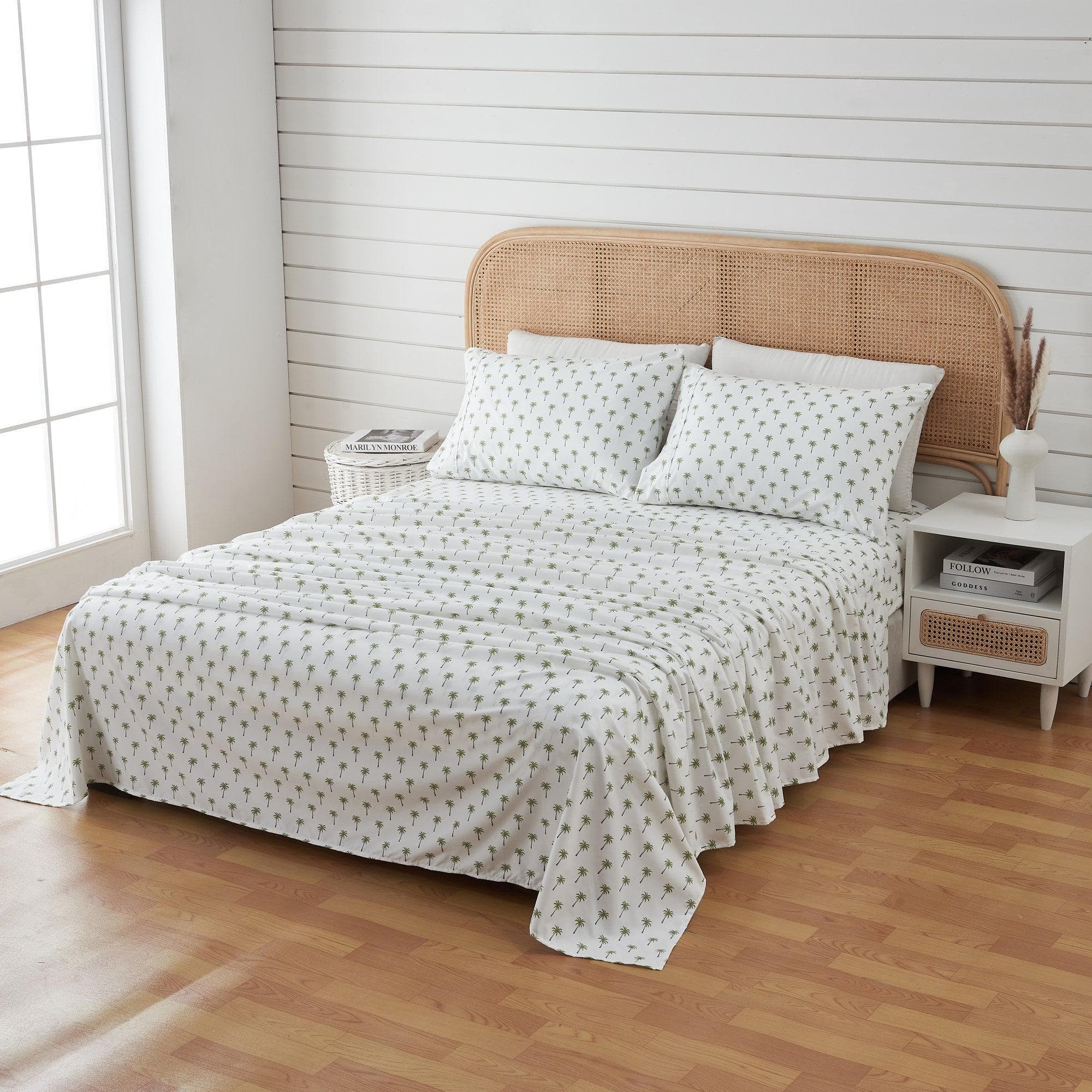 4-piece Coastal Microfiber Sheet - Newport Collection