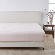 Solid Plush Fitted Sheet - Velvet Luxe Collection