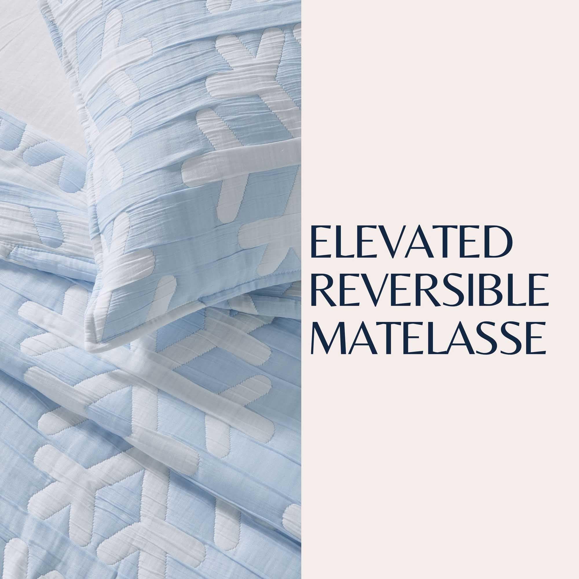 Matelassé Snowflake Quilt Set - Nino Collection