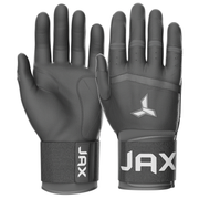 Cool Grey Strap Cuff Batting Gloves