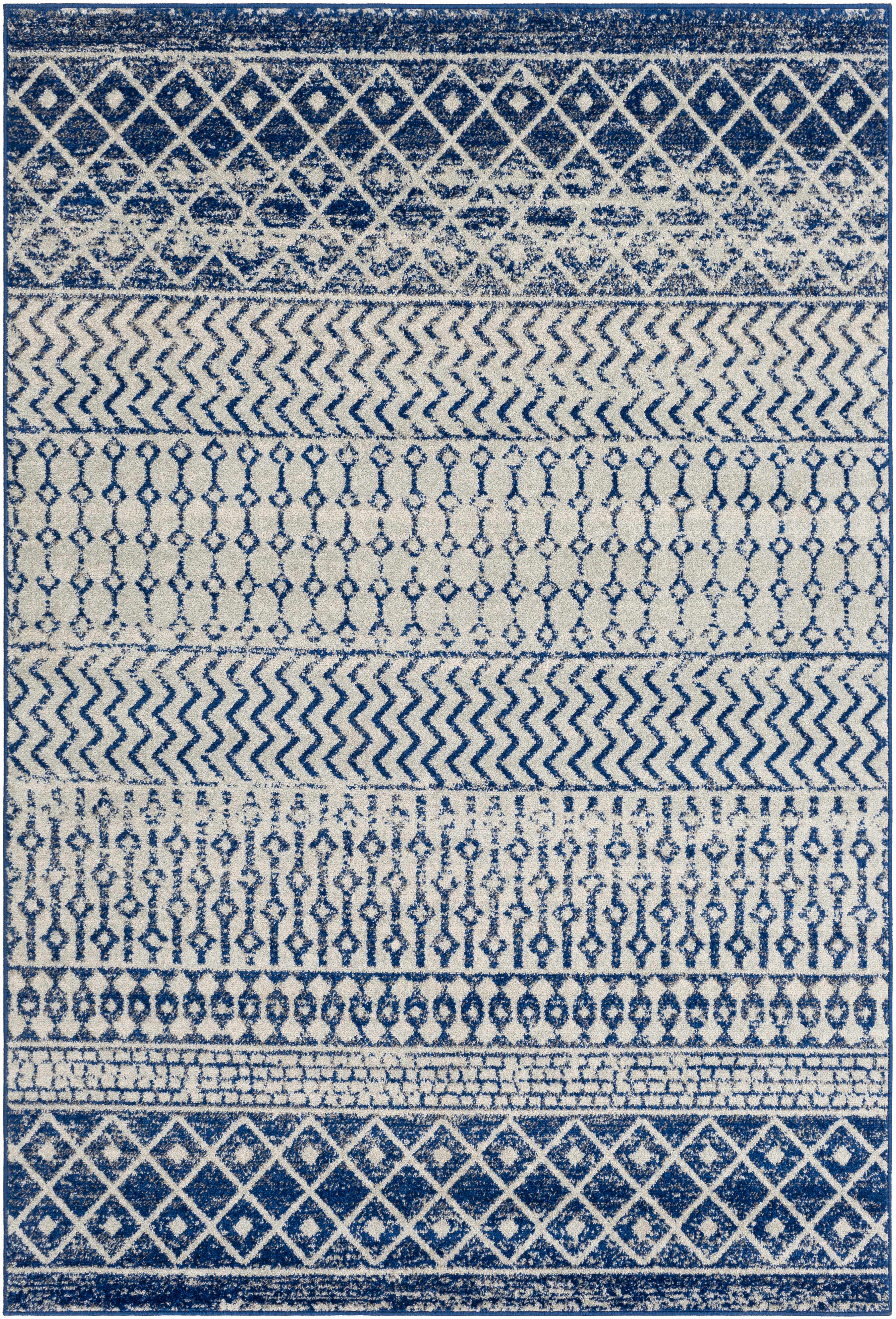 Constantin Blue Area Rug