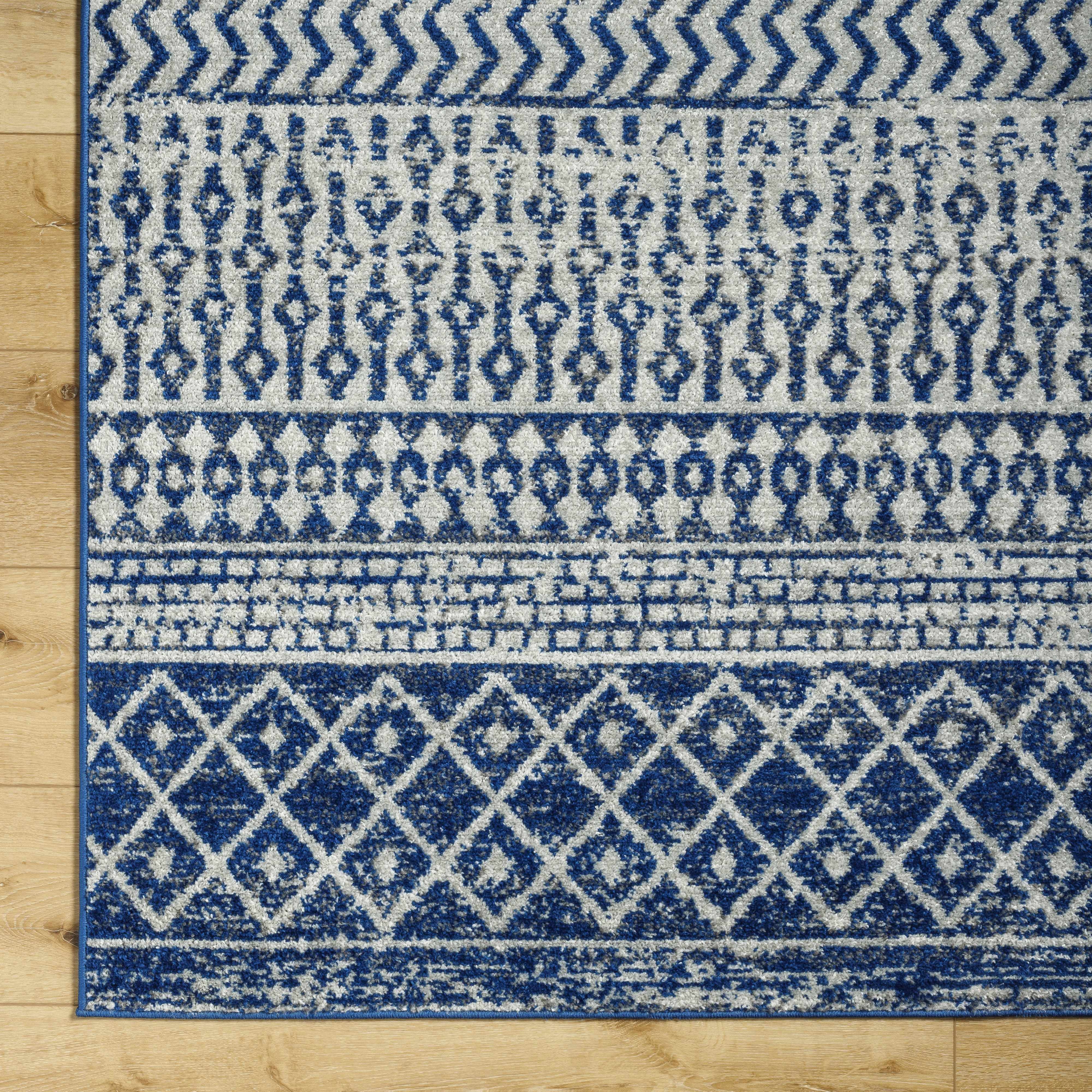 Constantin Blue Area Rug