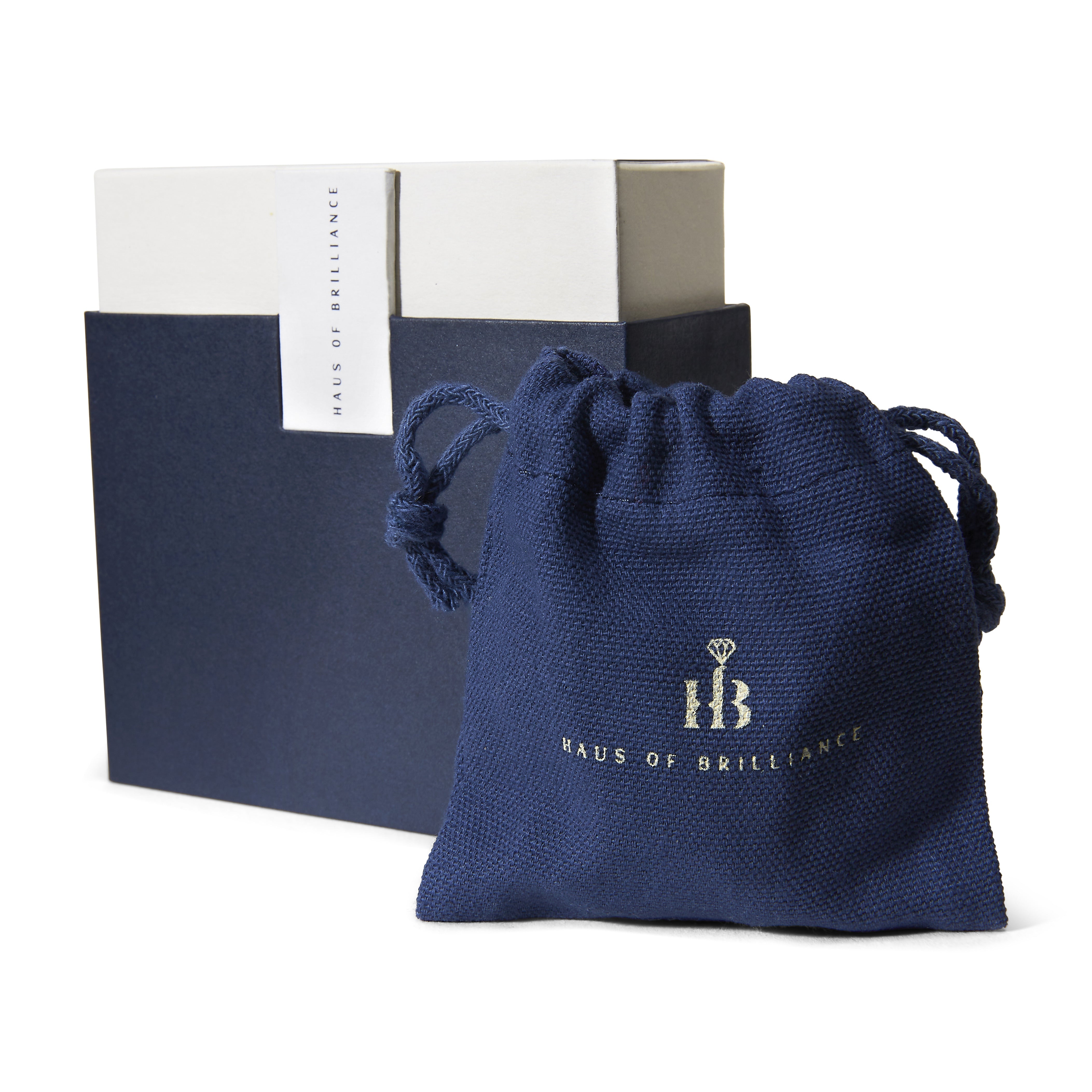 10k White Gold 3.25mm X 3.25mm Round Blue Sapphire And 1/10 Cttw Diamond Halo Stud Earrings (i-j Color, I1-i2 Clarity)