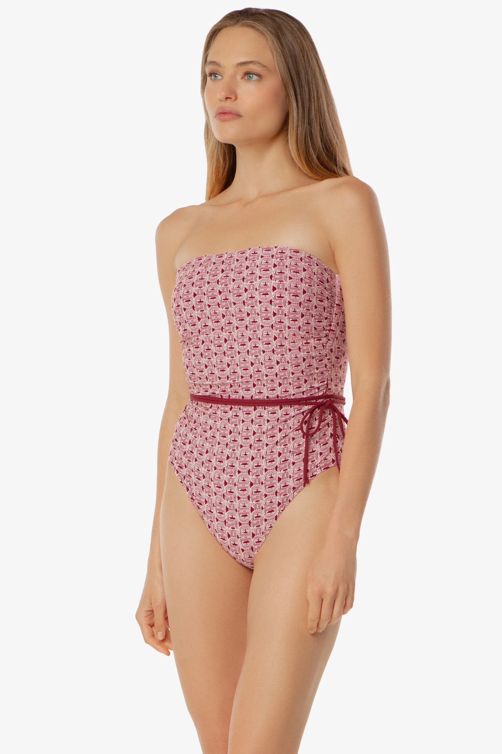 Belted Bandeau One-piece  |  Links