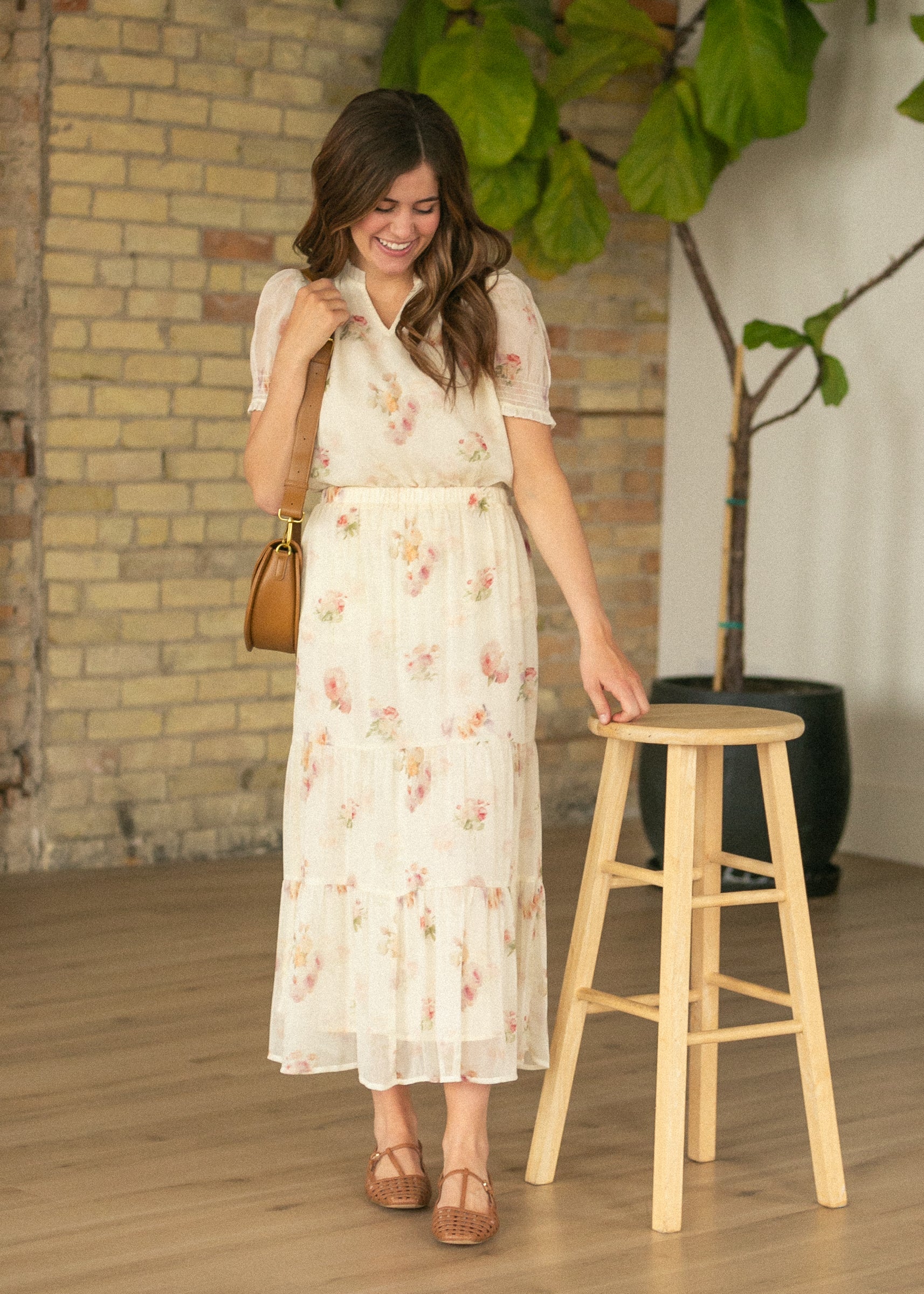 Helena Tiered Maxi Skirt