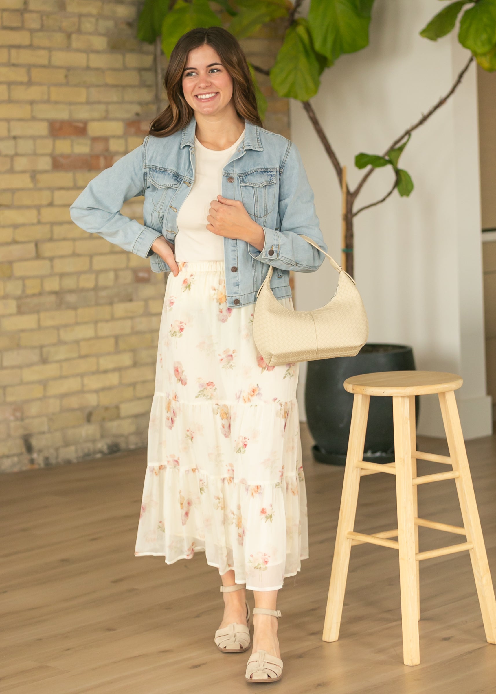 Helena Tiered Maxi Skirt