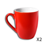 Homvare Porcelain Coffee Mug, Tea Cup, 10 oz