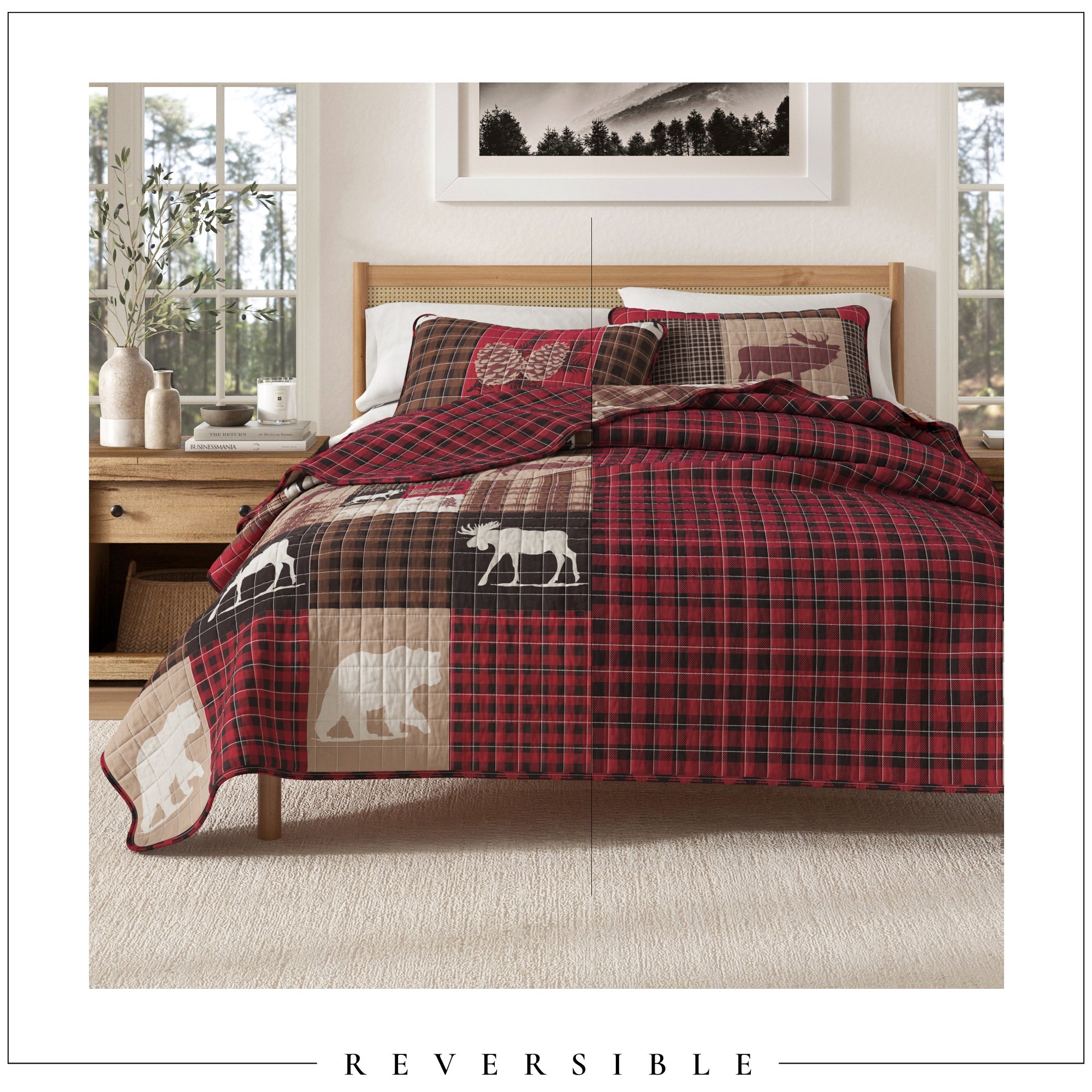 Rustic Landscape Quilt Set - Matthew Collection