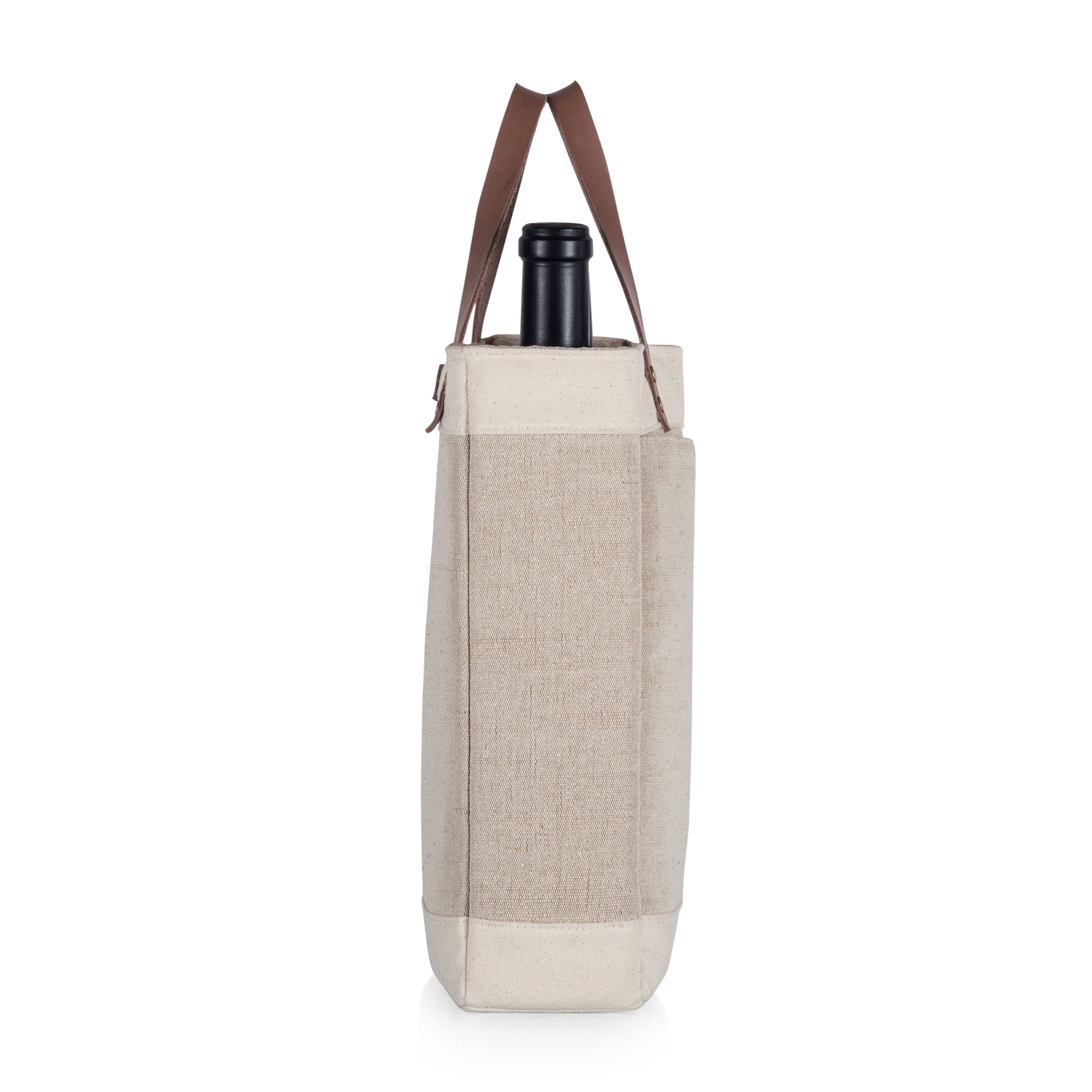 Pinot Jute 2 Bottle Insulated Wine Bag