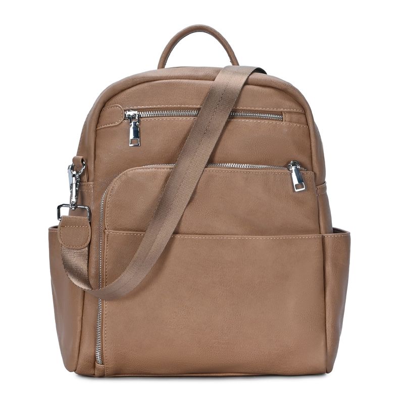 Willa Vegan Leather Utilitarian Backpack