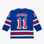 Mens 1993 Mitchell & Ness Mark Messier NHL New York Rangers Dark Jersey