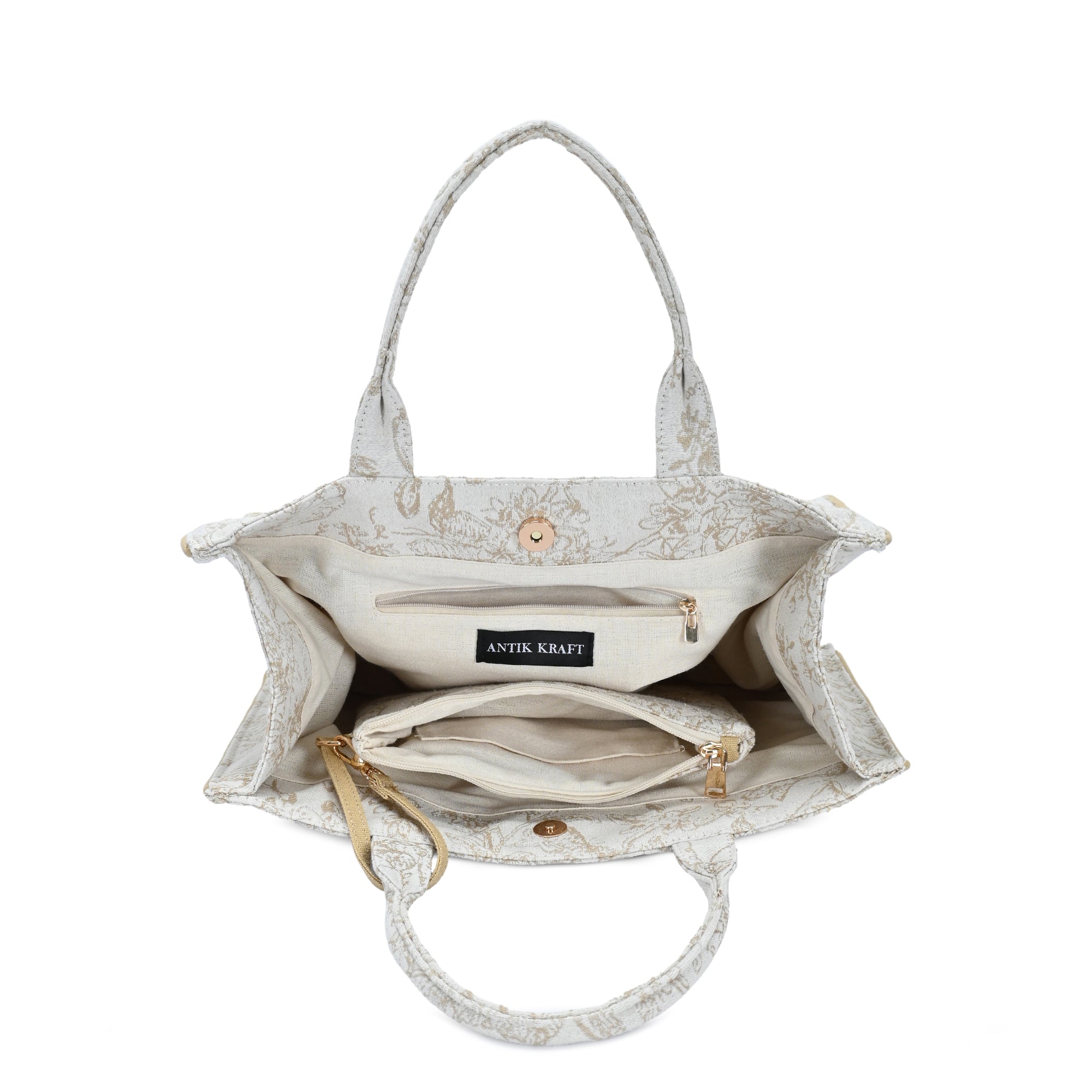 Isabella 2 In 1 Cotton Tote