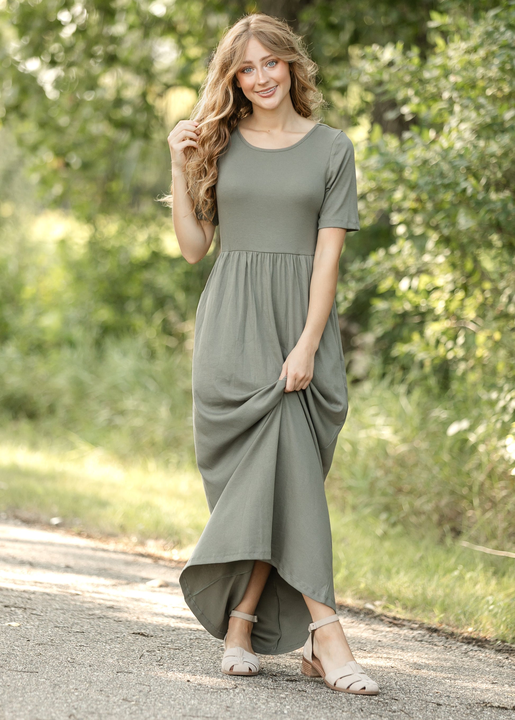 Jasmine Ribbed Maxi Dress XS