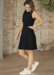 Joss Sleeveless Athletic Midi Dress