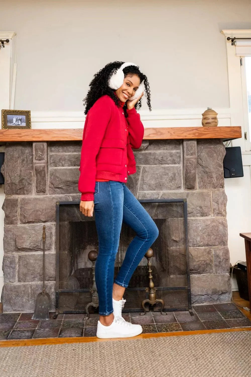Judy Blue Full Size Washed Thermal Skinny Jeans | Includes Plus Size