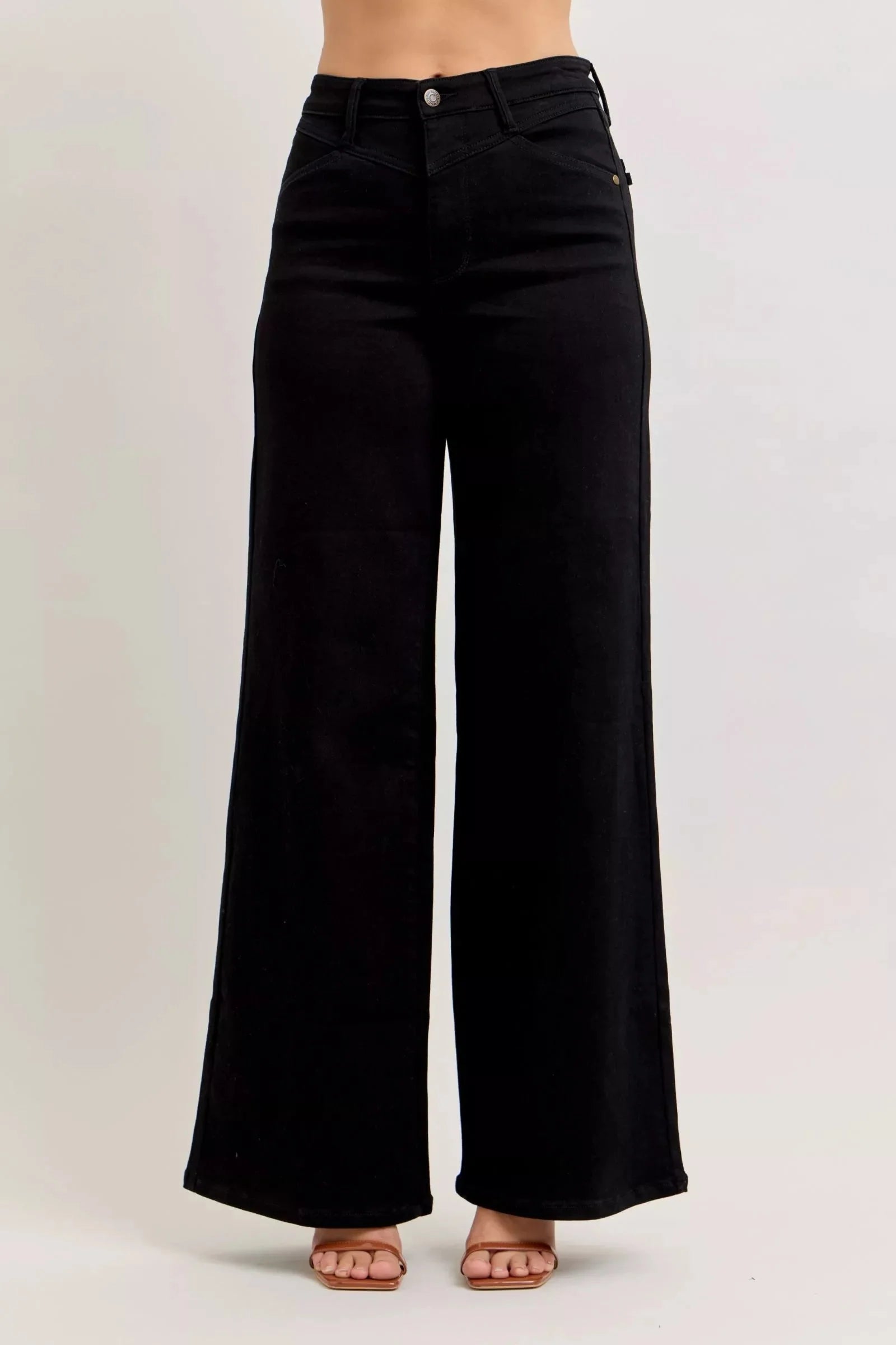 Judy Blue High-waisted Wide Leg Jeans