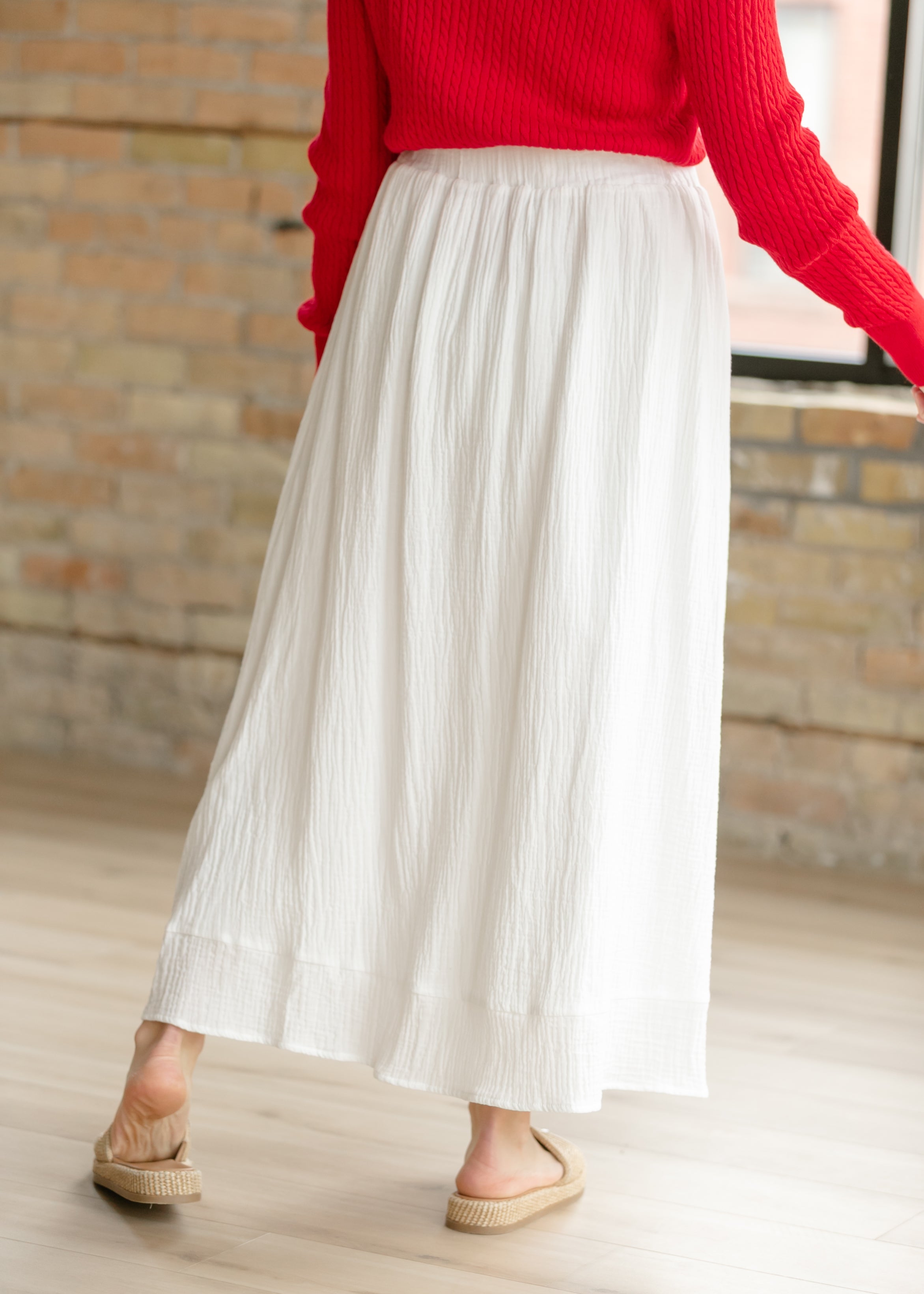 Kalani Cotton Gauze Maxi Skirt