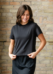 Kia Black Athletic Short Sleeve T-shirt