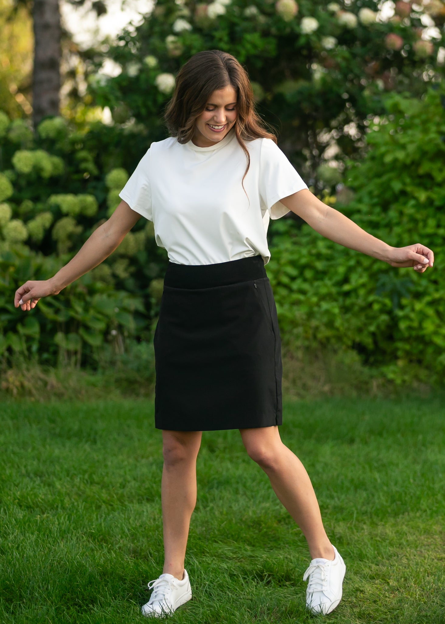 Kia White Athletic Short Sleeve T-shirt