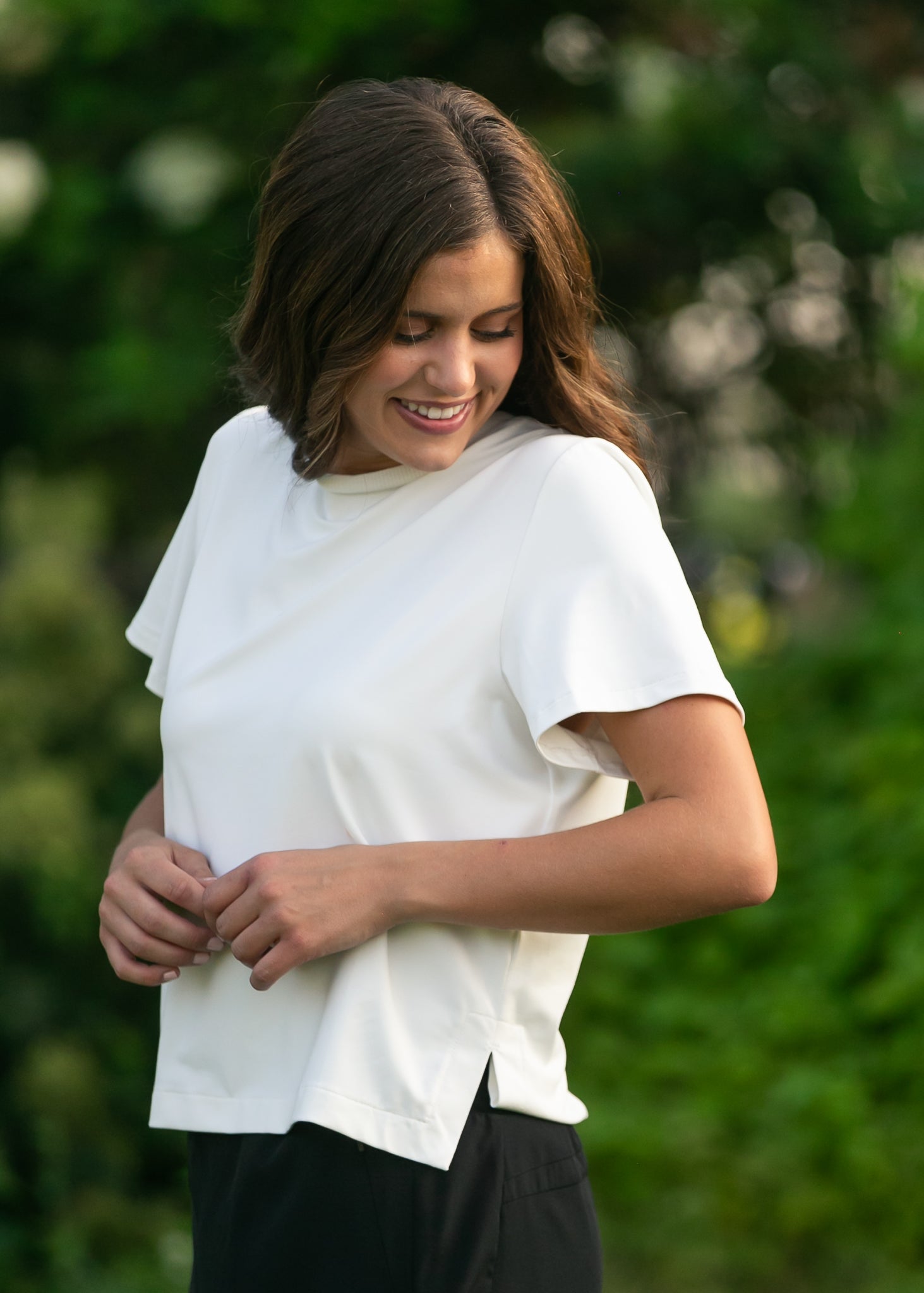 Kia White Athletic Short Sleeve T-shirt