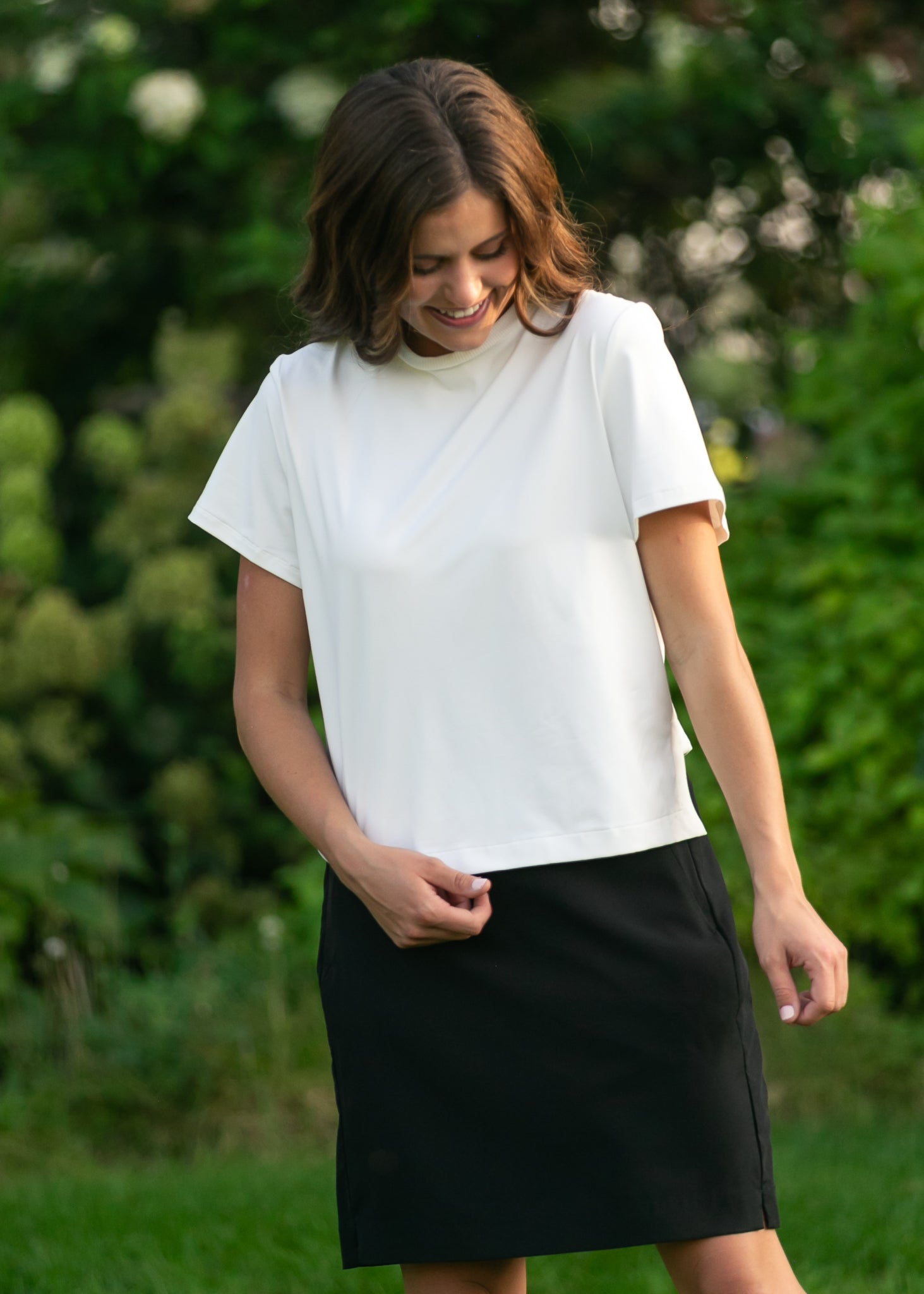 Kia White Athletic Short Sleeve T-shirt
