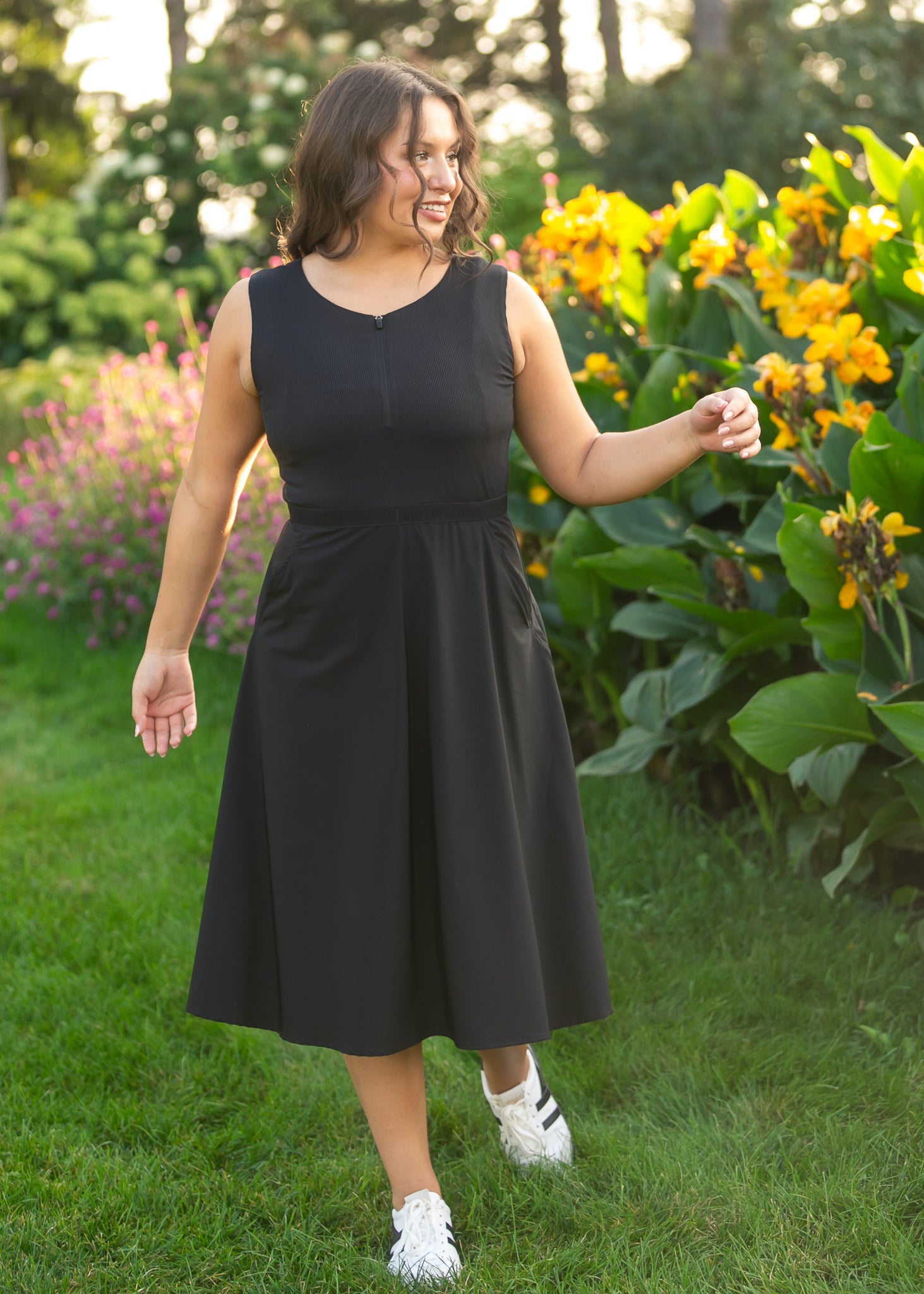 Kitt Sleeveless Midi Dress