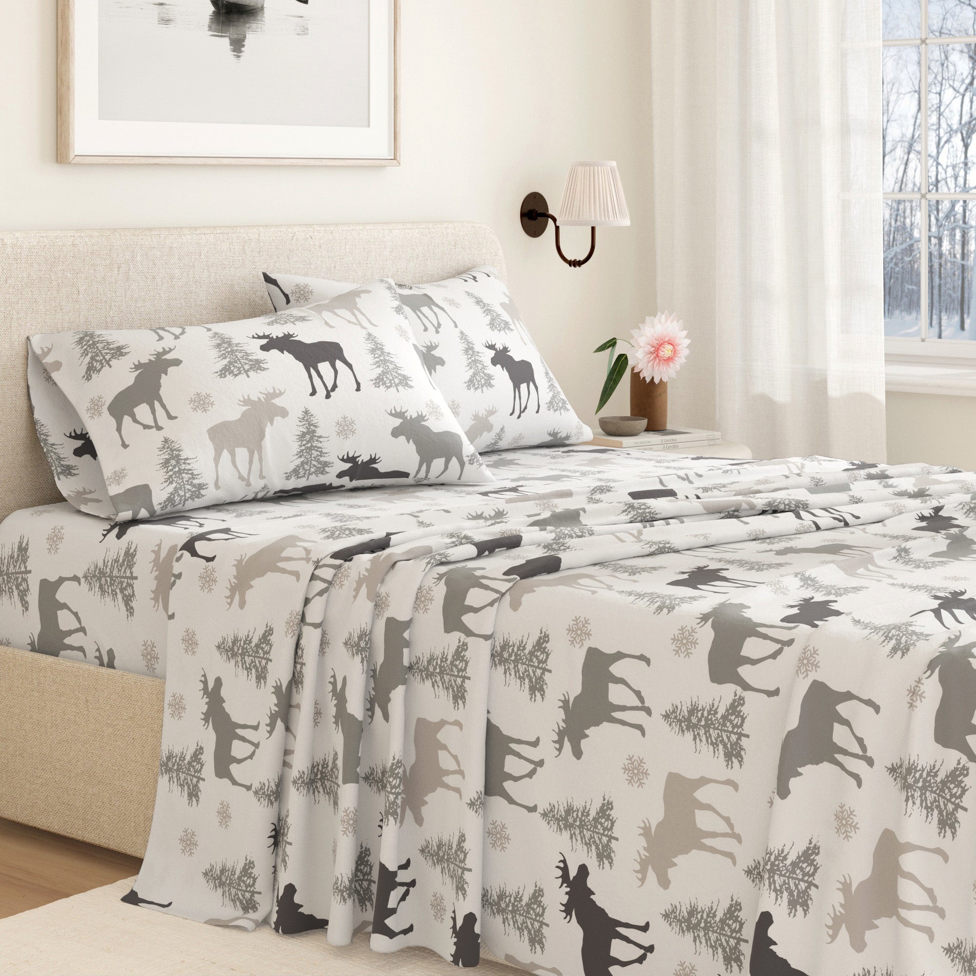 4-piece Turkish Cotton Flannel Sheet - Stratton Collection