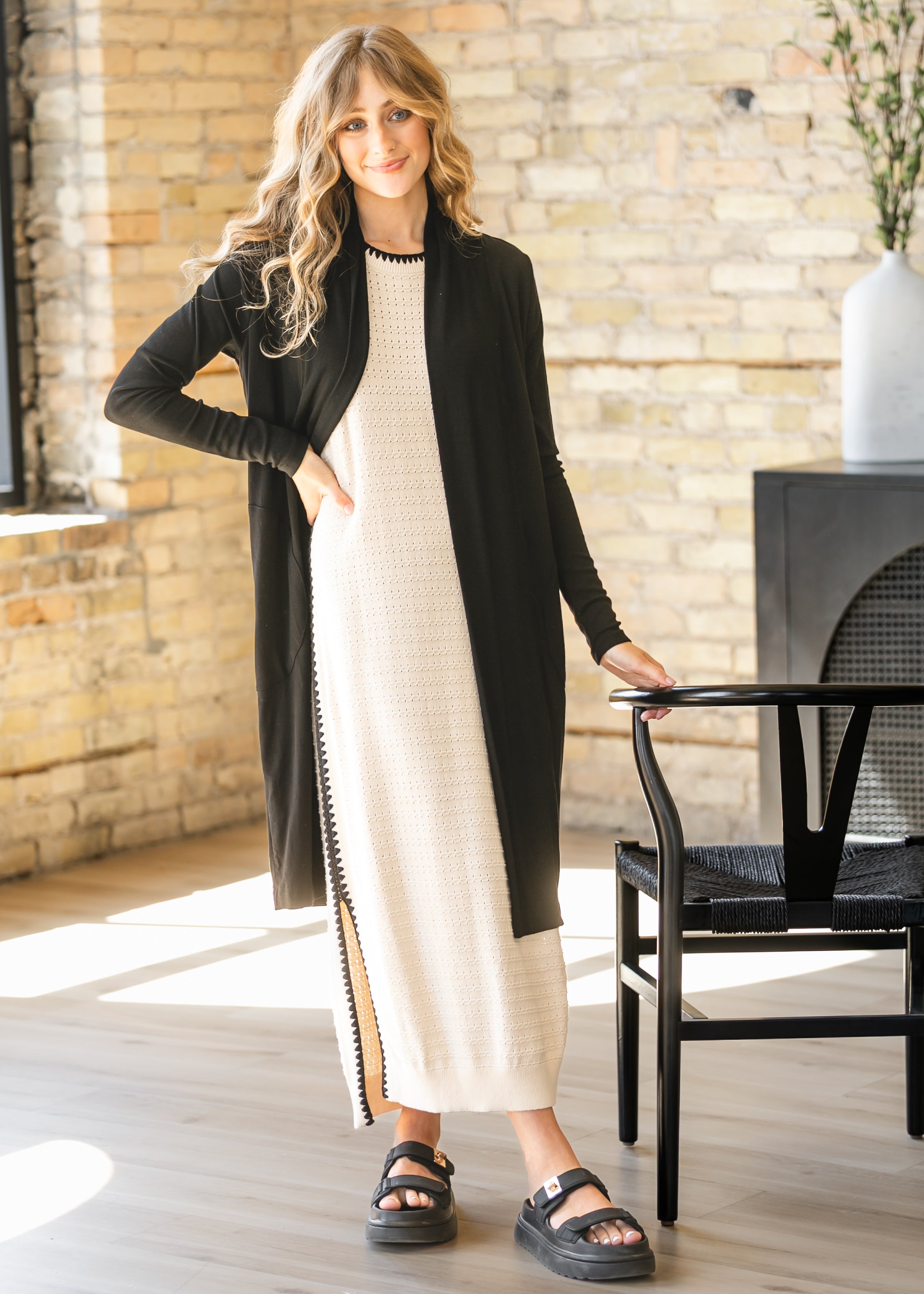 Kylin Open Front Cardigan | Includes Plus Size